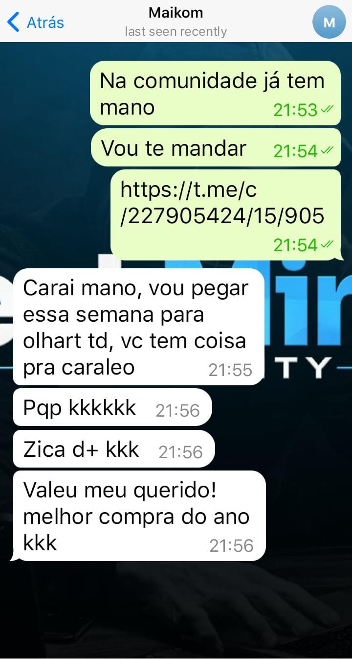 Depoimento de membro da TechMind PRO sobre o acesso vitalício